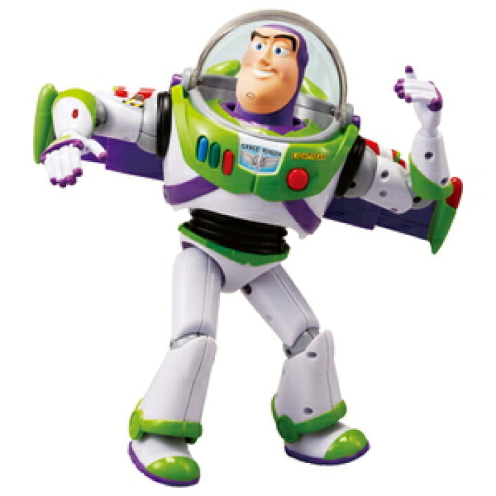 楽天市場 トイ ストーリー リアルサイズトーキングフィギュア バズ ライトイヤー リミックス版 タカラトミー Disneyzone Joshin Web 家電とpcの大型専門店