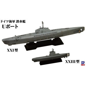 ピットロード　700　ドイツ海軍　潜水艦　プラモデル　Uボート　XXI型＆XXIII型