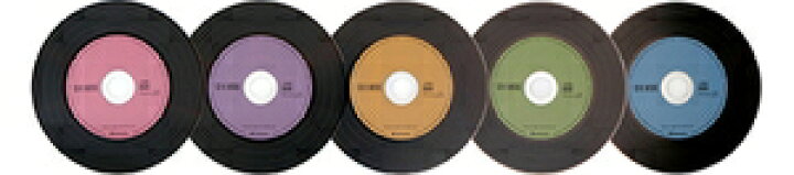 AR80FHX30SV7 バーベイタム 音楽用CD-R 80分 30枚パック5色レコードデザインPhono-R Verbatim  Joshin web 家電とPCの大型専門店