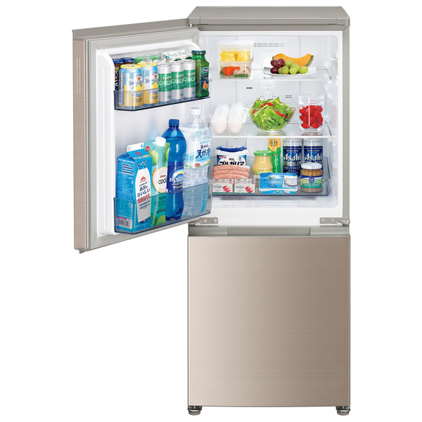 （標準設置料込）冷蔵庫　小型　一人暮らし SJ-D15JJ-N シャープ 152L 2ドア冷蔵庫（ファン式）ゴールド系 SHARP　SJ-D15J  のJoshinオリジナルモデル [SJD15JJN] | Joshin web 家電とPCの大型専門店
