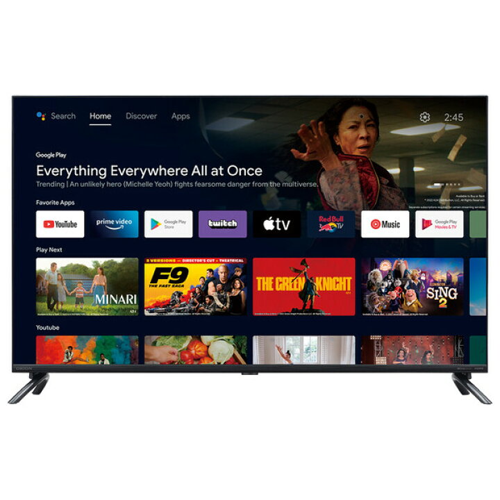 楽天市場】チューナーレステレビ 43型 KAUD431 オリオン 43型 