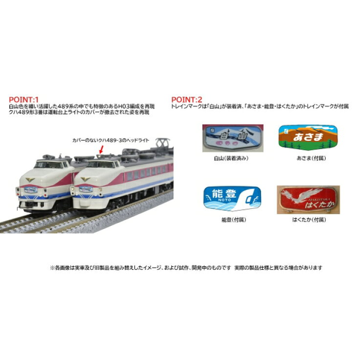 楽天市場】［鉄道模型］トミックス (Nゲージ) 98594 JR 489系特急電車 