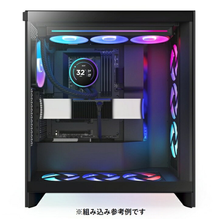 楽天市場】NZXT NZXT 簡易水冷CPUクーラー F360 RGB CORE シングル  
