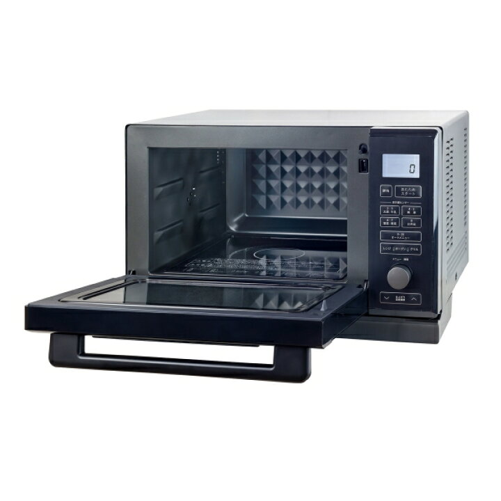 楽天市場】YAMAZEN 簡易スチームオーブンレンジ 24L NERK-F0241TSV-B 