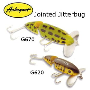 ARBOGAST�i�A�[�{�K�X�g�jJointed JitterBug �W���C���g�W�b�^�[�o�O G620/G670