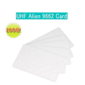 ISOカード【Alien 9662】UHF帯(Higgs3チップ使用)/PVC素材/RFID/ICカード/周波数帯860-960MHz/無地[数量100枚]