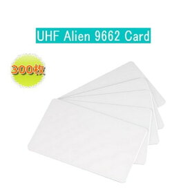 ISOカード【Alien 9662】UHF帯(Higgs3チップ使用)/PVC素材/RFID/ICカード/周波数帯860-960MHz/無地[数量300枚]