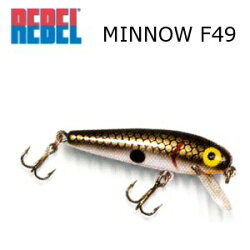 REBELレーベルMinnowミノーF49