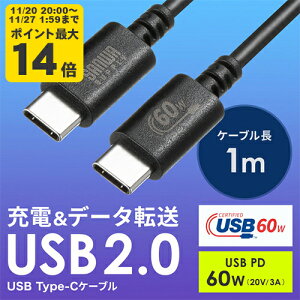 USB 2.0 Type-CP[uiPD60WE1mEubNj USB 2.0 Type-CP[uBUSB-IFFؕiEPD60WΉE1mEubNyKU-CCP6010BKzTTvC [SAN]