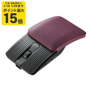 �É�Bluetooth�}�E�X�i5�{�^���j �X���C�h���ăR���p�N�g�ɂȂ郂�o�C��Bluetooth�}�E�X�yMA-BBS526R�z�T�����T�v���C [SAN]