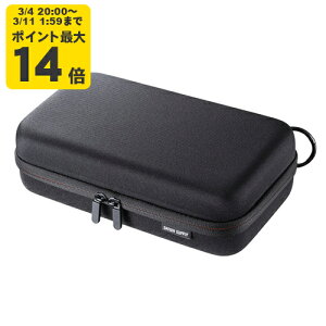 �Z�~�n�[�h�K�W�F�b�g�P�[�X ���o�C���o�b�e���[��A�_�v�^�Ȃǂ̏������܂Ƃ߂Ă������萮�����[�ł���Z�~�n�[�h�P�[�X�B�yIN-HDAD5BK�z�T�����T�v���C [SAN]