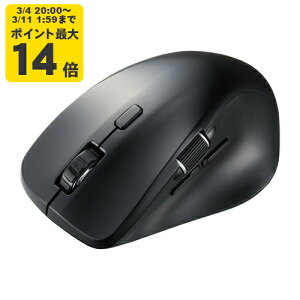 �É�Bluetooth�}�E�X�i�T�C�h�z�C�[���t���E5�{�^���j Excel��Ƃ�Web�y�[�W�{�����ɍ��E�����ɃX�N���[���ł���T�C�h�z�C�[���𓋍ڂ���Bluetooth�}�E�X�B�yMA-BBS523BK�z�T�����T�v���C [SAN]