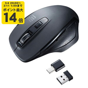 �É����C�����X�u���[LED�}�E�X �T�����T�v���C�yMA-WBLC169BK�z[SAN]