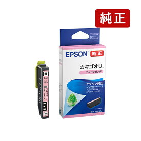 純正 エプソン KAK-LM カキゴオリ ライトマゼンタ インクカートリッジ EPSON[SEI]