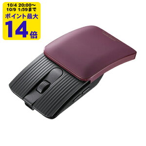�É�Bluetooth�}�E�X�i5�{�^���j �X���C�h���ăR���p�N�g�ɂȂ郂�o�C��Bluetooth�}�E�X�yMA-BBS526R�z�T�����T�v���C [SAN]