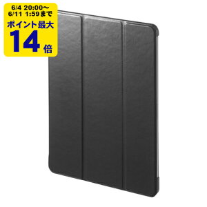 iPad Air 13�C���`�iM2/2024�j�p�\�t�g���U�[�P�[�X�i�u���b�N�j�yPDA-IPAD2107BK�z�T�����T�v���C [SAN]