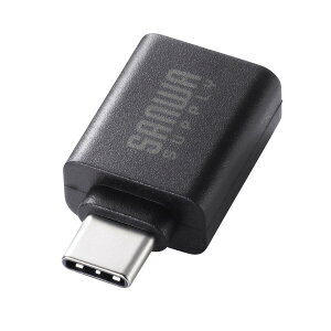 USB5Gbps Type-C�ϊ��A�_�v�^�iAtoC�E�����R�l�N�^�E�u���b�N�j�yAD-USB32CAF�z�T�����T�v���C [SAN]