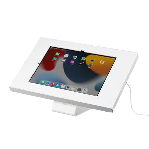 iPad�p�X�`�[�����X�^���h�t���P�[�X(�z���C�g)�yCR-LASTIP34W�z�T�����T�v���C [SAN]