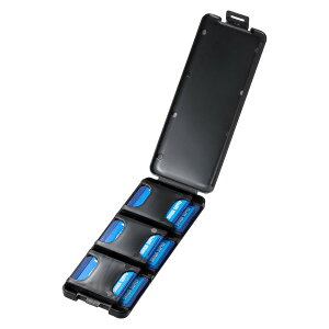 SD�J�[�h�P�[�X�i6�����[�E�u���b�N�j�yFC-MMC23SDBK�z�T�����T�v���C [SAN]