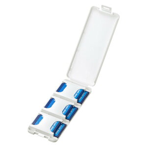 SD�J�[�h�P�[�X�i6�����[�E�z���C�g�j�yFC-MMC23SDW�z�T�����T�v���C [SAN]