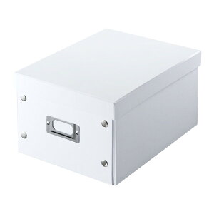 �g�ݗ��Ď�DVD BOX�iW210×D275×H150mm�E�z���C�g�j�yFCD-MT4WN�z�T�����T�v���C [SAN]