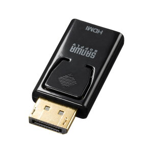 DisplayPort-HDMI �ϊ��A�_�v�^(4K/60Hz�Ή�)�yAD-DPPHD02�z�T�����T�v���C [SAN]