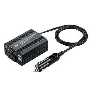 �J�[�C���o�[�^�[�i�i120W�EAC×1�EUSB×2�E�R�[�h����1m�j�yCAR-CHR80AC�z�T�����T�v���C [SAN]