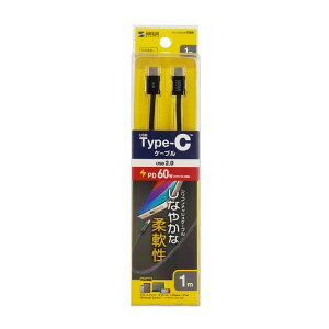 USB Type-CVRbVP[uiPD60WE1mEubNj USB Type-C@VR{bVP[u@1m@ubN@PD60WΉyKU-CCP60SM10BKzTTvC [SAN]