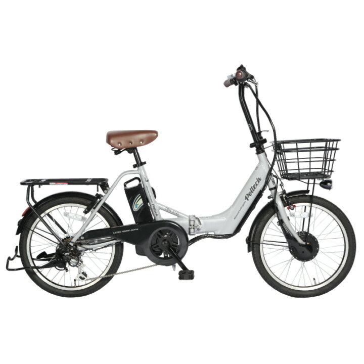 楽天市場】電動自転車 電動アシスト自転車 PELTECH ペルテック 20型 