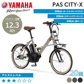 電動自転車 電動アシスト自転車 YAMAHA ヤマハ PAS CITY-X パス シティ エックス PA20CX 20インチ 2023