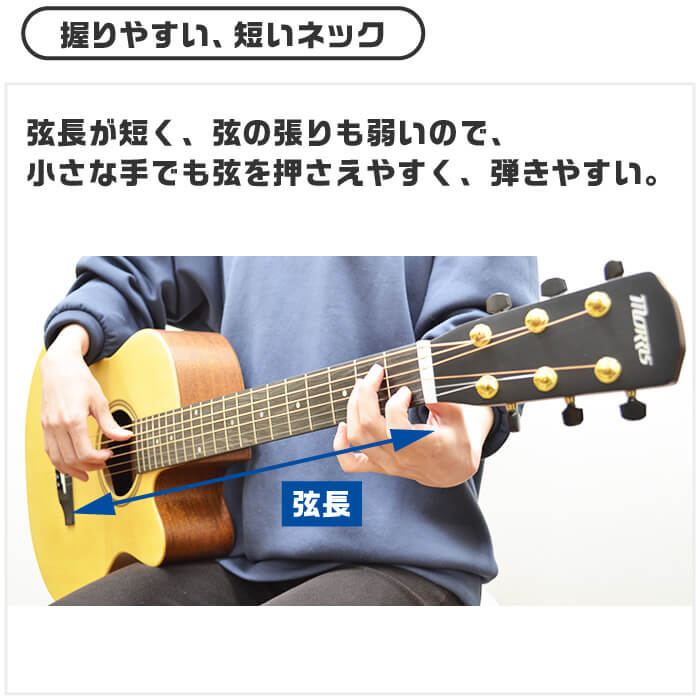 楽天市場】アコースティックギター 初心者セット ミニギター Morris SA 