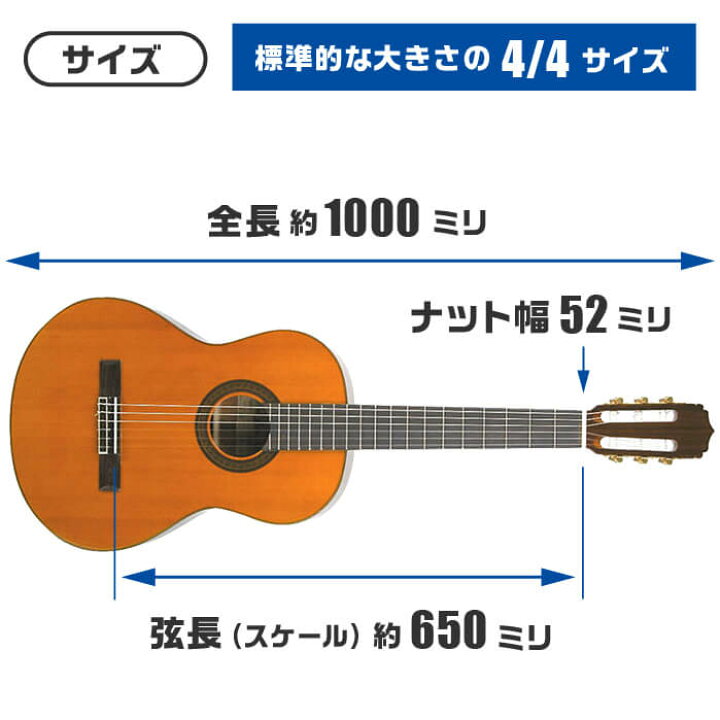 楽天市場】クラシックギター ARIA A-20 ハードケース付属 (アリア 