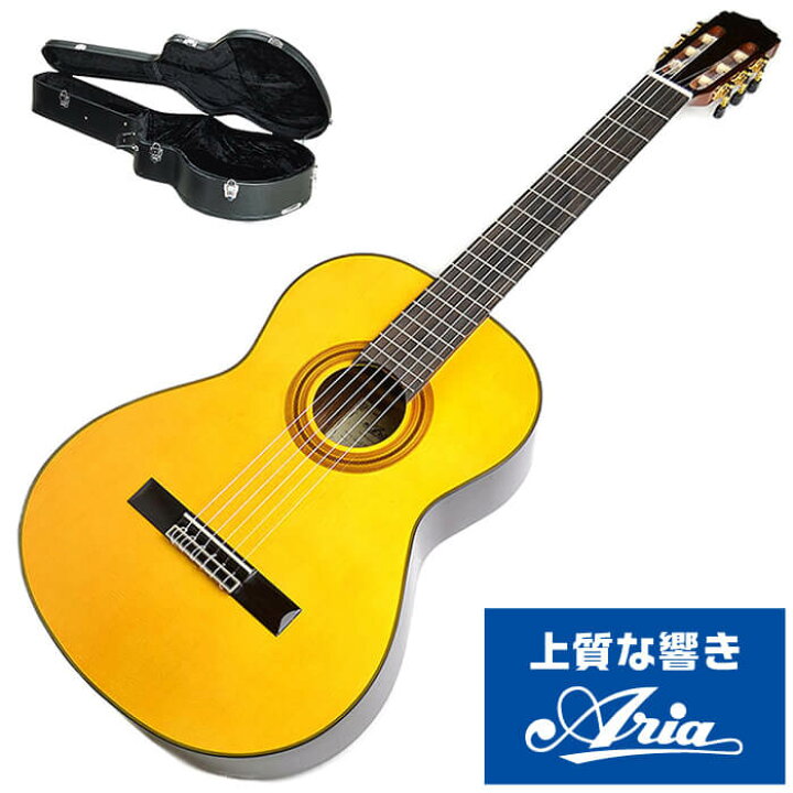 楽天市場】クラシックギター ARIA A-30S ハードケース付属 (アリア 