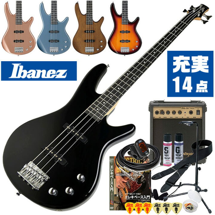 楽天市場】ベース 初心者セット Ibanez GSR180 入門 (充実14点 