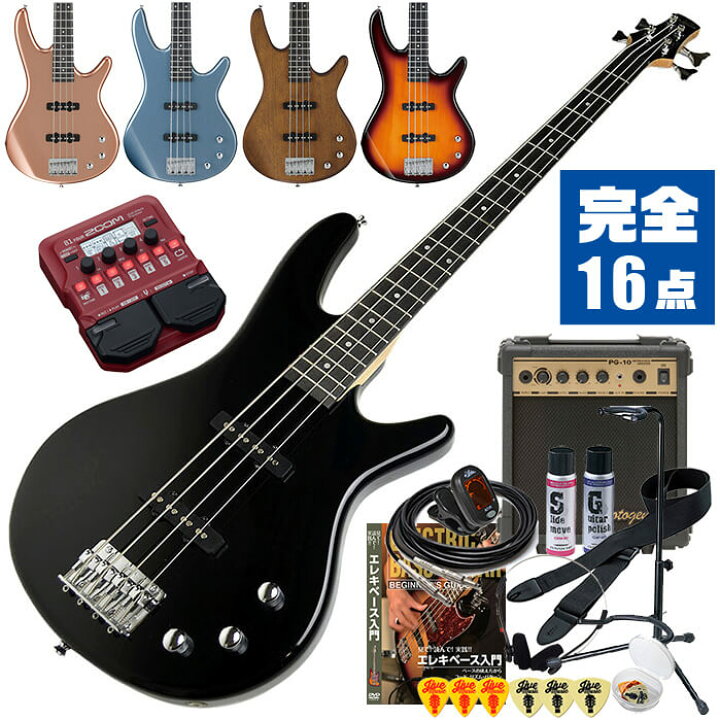 楽天市場】ベース 初心者セット Ibanez GSR180 入門 (ズーム マルチ 