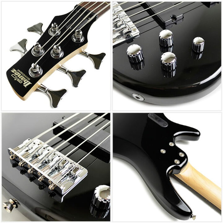 楽天市場】ベース 初心者セット Ibanez GSR205 BK 5弦 入門 (必須 7点 