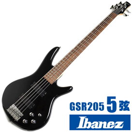 ベース Ibanez GSR205 BK 5弦 アイバニーズ エレキベース ブラック コンパクトボディ