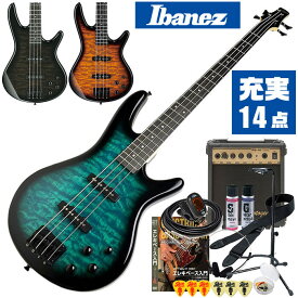 ベース 初心者セット Ibanez GSR280QA 入門 (充実14点) アイバニーズ エレキベース