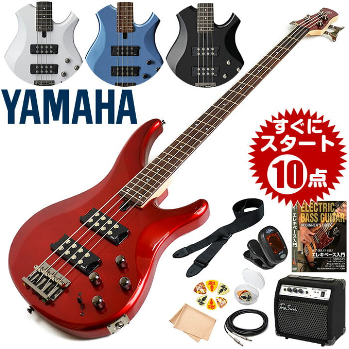 楽天市場】エレキベース 初心者セット 10点 ヤマハ TRBX304 (YAMAHA 