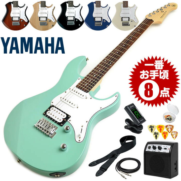 楽天市場】エレキギター 初心者セット ヤマハ PACIFICA112V 8点 (YAMAHA エレキ ギター 初心者 入門 セット) :  ジャイブミュージック