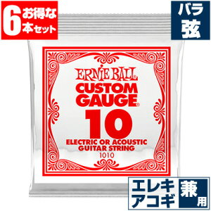 GLM^[  A[j[{[ 1010 Ernie Ball 010 v[ o (6{̔) AR[XeBbNM^[ p