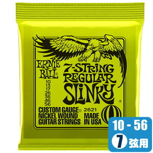 GLM^[  A[j[{[ 2621 Regular Slinky 7Strings (010-056) Ernie Ball M[XL[ 7