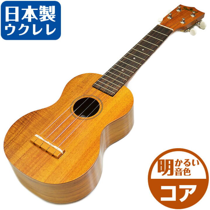 楽天市場】ウクレレ フェイマス FS-5G ハワイアンコア材 (Famous  