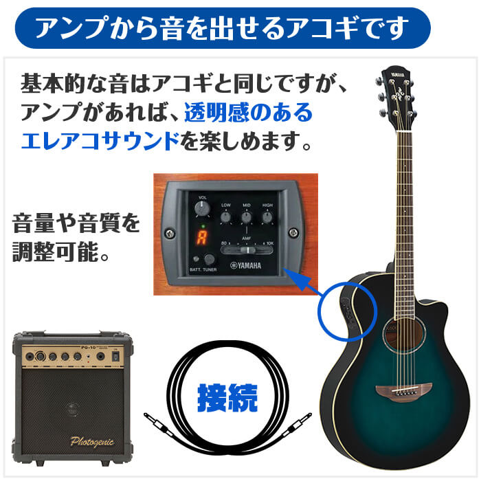 ヤマハ アコースティックギター エレアコ YAMAHA APX600 | ジャイブミュージック