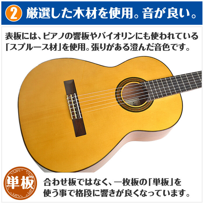 楽天市場】クラシックギター 初心者セット アリア ACE-5S (5点 ハード