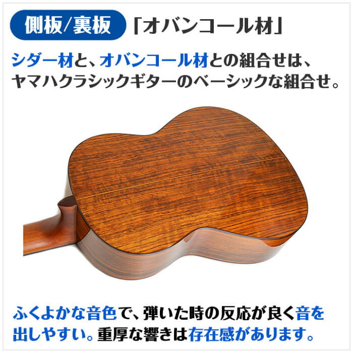 楽天市場】ヤマハ クラシックギター YAMAHA CG162C シダー材単板 
