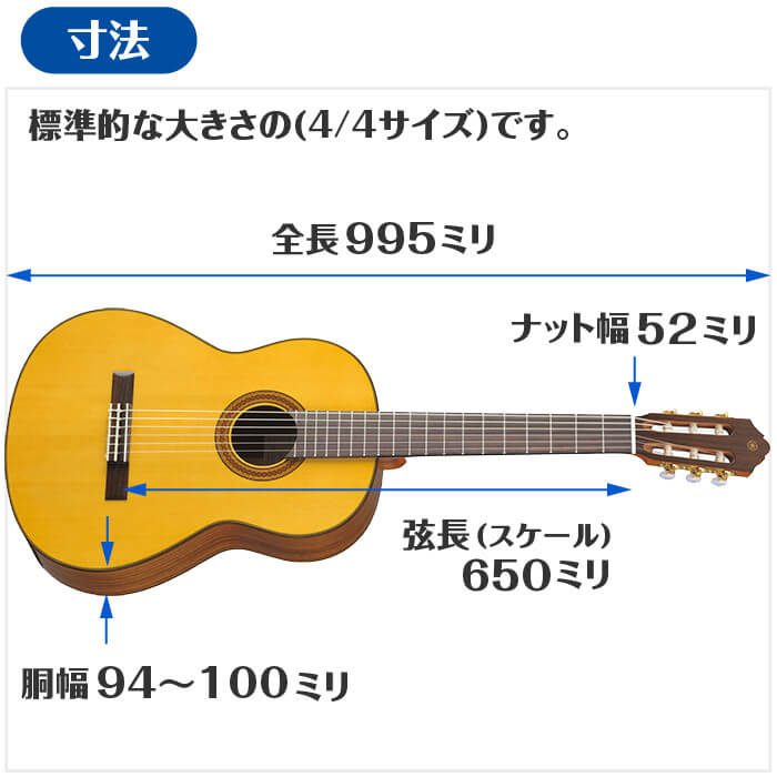 楽天市場】ヤマハ クラシックギター YAMAHA CG162S スプルース材単板