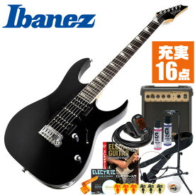 エレキギター 初心者セット アイバニーズ GRG170DX 入門 (充実16点) Ibanez ストラトタイプ