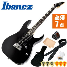 エレキギター 初心者セット アイバニーズ GRG170DX 入門 (必須7点) Ibanez ストラトタイプ