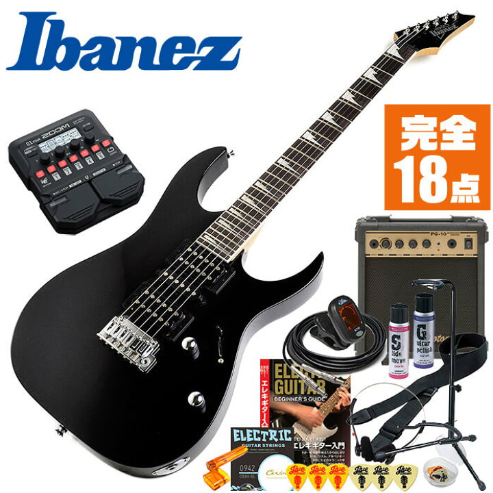 楽天市場】エレキギター 初心者セット アイバニーズ GRG170DX 入門 